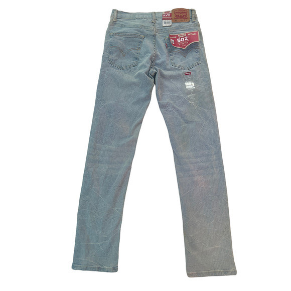 Levi's 502 Regular Taper Men's Straight Jeans 27x27 NWT - Picture 5 of 10